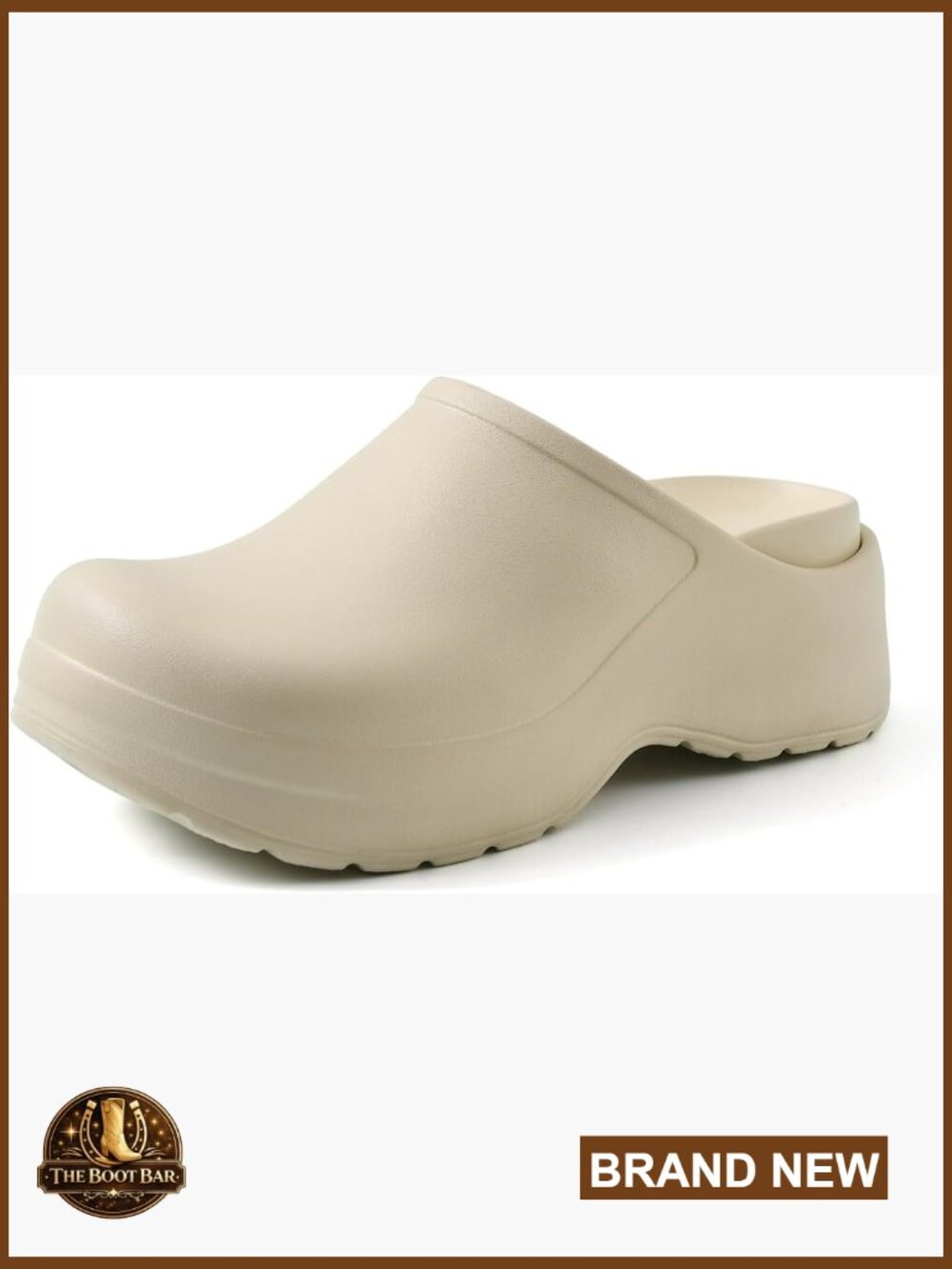 EVA Platform Mules Slip-on Comfort Lightweight Non-Slip Chef Shoes Slippers